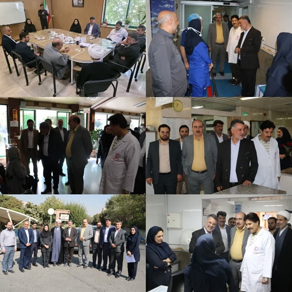 بازدیدمعاون فرهنگی وزارت بهداشت و درمان کشور از مجتمع دارویی درمانی هلال ایران