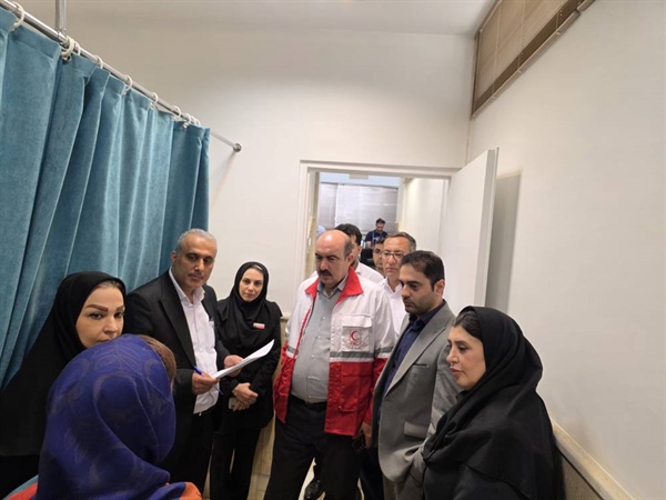 بازدید مدیریتی در راستای اعتبار بخشی مجتمع هلال ایران